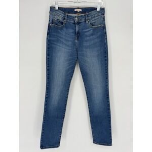 BARBOUR Jeans Women's Size 8 Regular Medium Wash Stretch Skinny Faded Denim